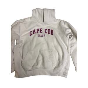 Cuffy’s Cape Cod, pullover, hoodie, kid's large (14-16) white